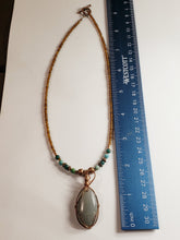 Load image into Gallery viewer, Labradorite necklace