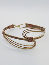Load image into Gallery viewer, Double U Copper Bracelet