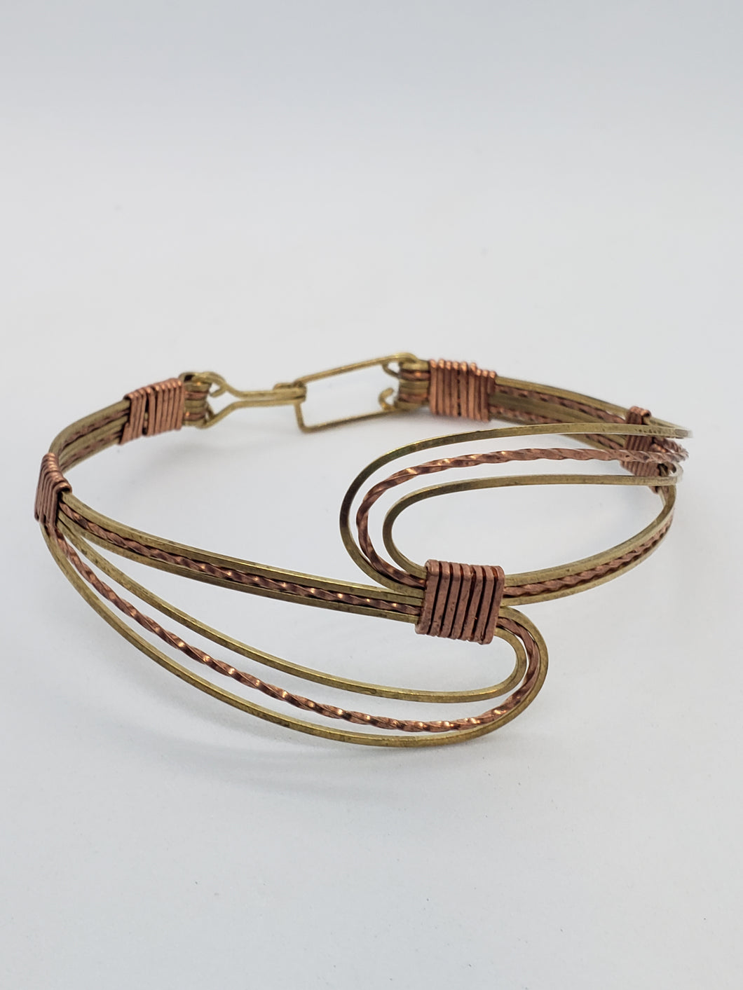 Double U Copper Bracelet