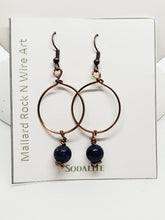 Load image into Gallery viewer, Sodalite Earrings